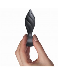 Rocks-Off - Petite Sensations Desire Vibrating Anal Plug - Black - Kulki i korki analne wibrujące - 1 2