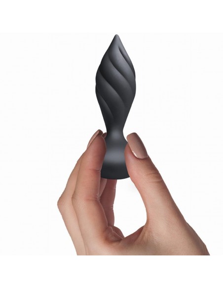 Rocks-Off - Petite Sensations Desire Vibrating Anal Plug - Black - Kulki i korki analne wibrujące - 2