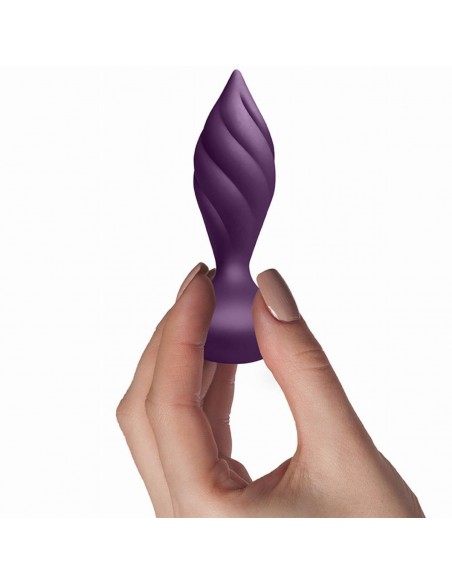 Rocks-Off - Petite Sensations Desire Vibrating Anal Plug - Purple - Kulki i korki analne wibrujące - 2