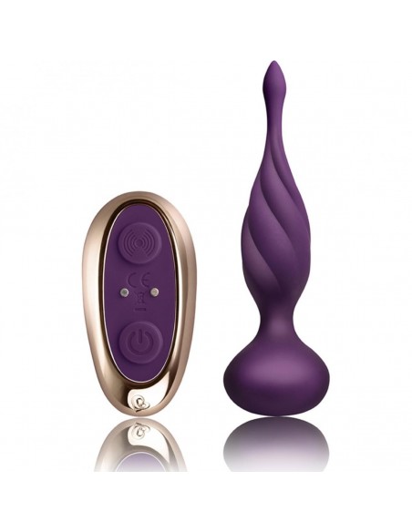Rocks-Off - Petite Sensations Discover Anal Vibrator - Purple - Kulki i korki analne wibrujące - 1