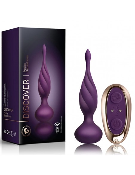 Rocks-Off - Petite Sensations Discover Anal Vibrator - Purple - Kulki i korki analne wibrujące - 4