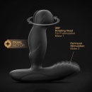 Masażer prostaty P-Swing z obrotową główką 360°, funkcją grzania i częścią wkładaną 9 cm - 4