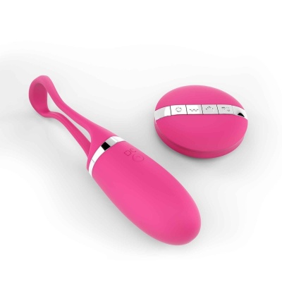 Jajko wibrujące Marc Dorcel Secret Delight Magenta z pilotem i sterowaniem głosowym, 12,5 cm - 1 2