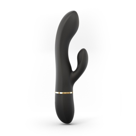 Wibrator królik Glam Rabbit — elastyczny silikon medyczny, 2 silniki, 21,8 cm - 1