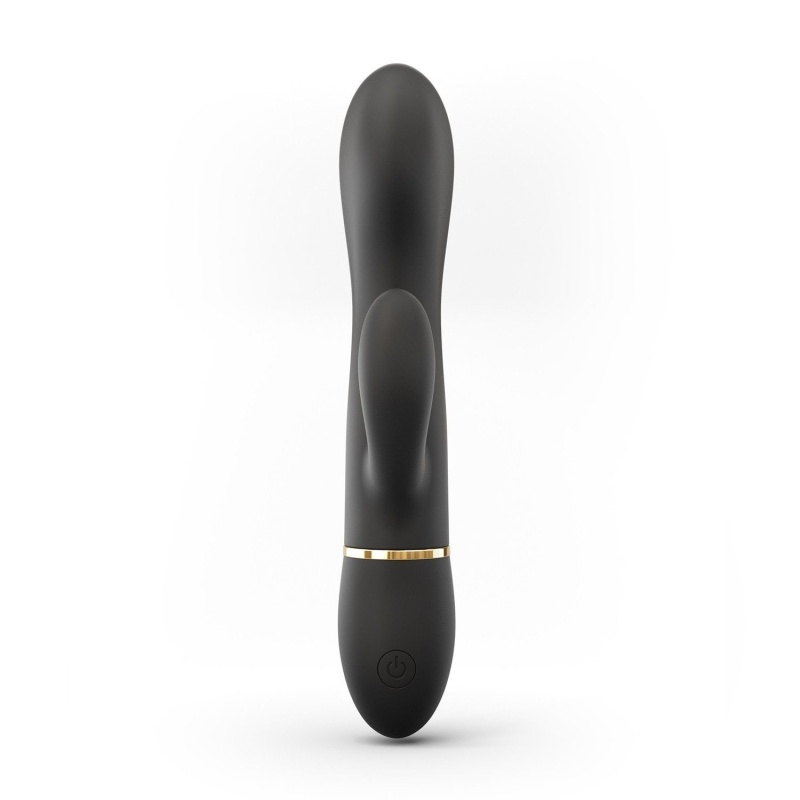 Wibrator królik Glam Rabbit — elastyczny silikon medyczny, 2 silniki, 21,8 cm - 2