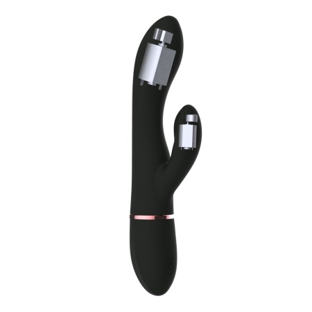 Wibrator królik Glam Rabbit — elastyczny silikon medyczny, 2 silniki, 21,8 cm - 4