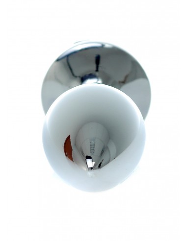 Plug-Jewellery Silver PLUG ROSE- Black - Korki analne stalowe - 6