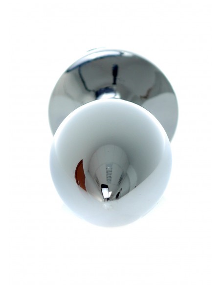 Plug-Jewellery Silver PLUG ROSE- Black - Korki analne stalowe - 6