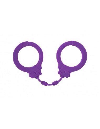 Kajdanki-Silicone Leggings Party Hard Limitation Purple - Kajdanki erotyczne - 1