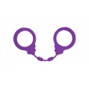Kajdanki Silikonowe Handcuffs Party Hard Suppression Purple - 1