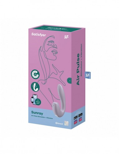 Stymulator - Sunray (Lilac) - Wibratory Bezdotykowe - 2