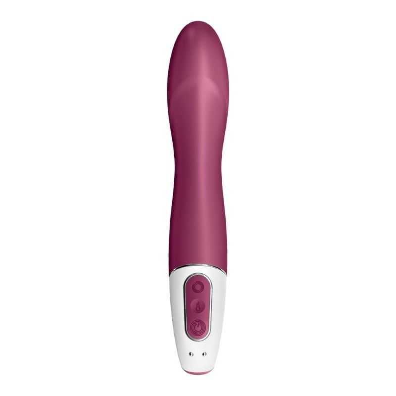 Wibrator punktu G Big Heat 22 cm z podgrzewaniem do 40°C i sterowaniem przez aplikację - 6