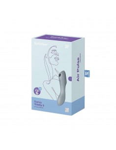 Vibrator - Curvy Trinity 3 (Blue Grey) - Wibratory Bezdotykowe - 1 2