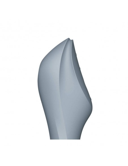 Vibrator - Curvy Trinity 3 (Blue Grey) - Wibratory Bezdotykowe - 3