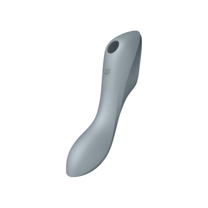 Stymulator bezdotykowy Curvy Trinity 3 (Blue Grey) - 1