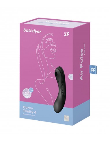 Vibrator - Curvy Trinity 4 - Wibratory Bezdotykowe - 2