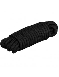 BDSM Cuerda Bondage Negra - Liny, sznury BDSM - 1