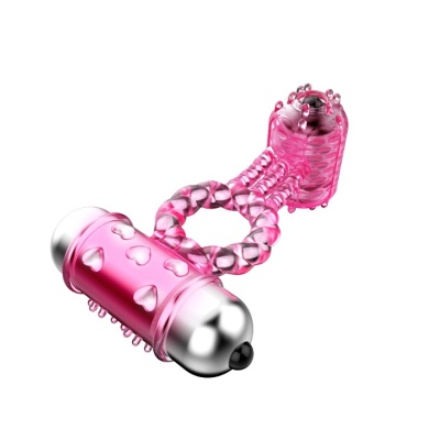 Wibracyjny pierścień erekcyjny Sweet Vibration Ring 6,3 × 9,6 cm - 1