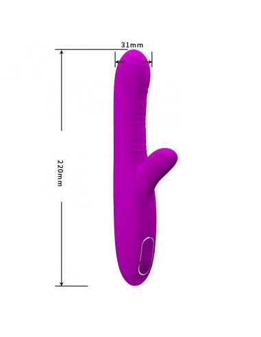 PRETTY LOVE - Angelique, 12 vibration functions 4 tickling functions  - Wibratory Punktu G - 7