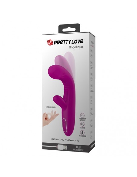 PRETTY LOVE - Angelique, 12 vibration functions 4 tickling functions  - Wibratory Punktu G - 10