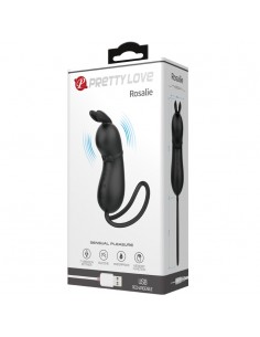 Pretty Love - Rosalie, 7 Vibration Functions Memory Function - Wibratory Króliczki - 1