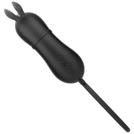 Wibrator punktowy Rosalie z końcówką w kształcie uszu królika, 15,5 cm - 4