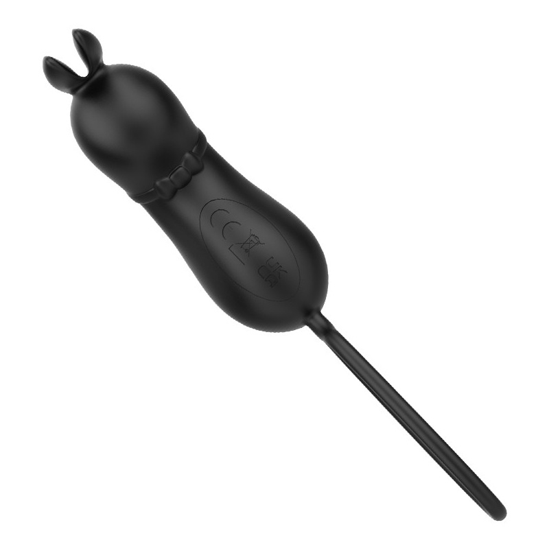 Wibrator punktowy Rosalie z końcówką w kształcie uszu królika, 15,5 cm - 5