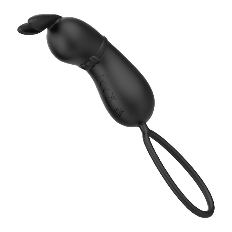 Wibrator punktowy Rosalie z końcówką w kształcie uszu królika, 15,5 cm - 6