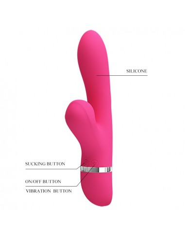 Pretty Love - Willow, 7 Vibration Functions 4 Sucking Functions  - Wibratory Króliczki - 8