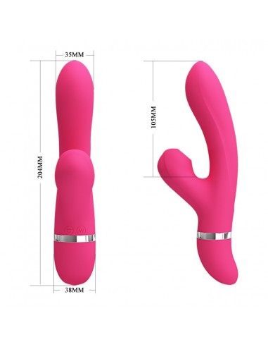 Pretty Love - Willow, 7 Vibration Functions 4 Sucking Functions  - Wibratory Króliczki - 9