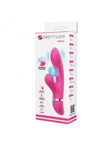 Pretty Love - Willow, 7 Vibration Functions 4 Sucking Functions  - Wibratory Króliczki - 10
