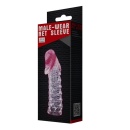 MALE-WEAR NET SLEEVE nakładka na penisa przedłużająca, 15,5 cm - 5