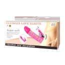 Nakładka na penisa Ultimatelove Sleeve z wibracjami, 18 cm - 7
