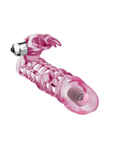 BAILE - ULTIMATE LOVE SLEEVE, Vibration 10 vibration functions  - Przedłużki i nakładki na penisa - 3