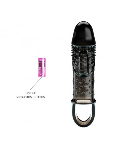 PRETTY LOVE - Cecelia, PENIS SLEEVE, Vibration  - Przedłużki i nakładki na penisa - 6
