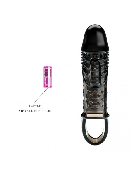 PRETTY LOVE - Cecelia, PENIS SLEEVE, Vibration  - Przedłużki i nakładki na penisa - 6