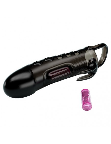 PRETTY LOVE -Sloane, PENIS SLEEVE Vibration  - Przedłużki i nakładki na penisa - 5