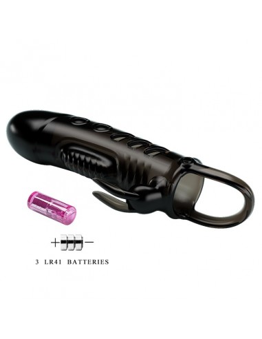 PRETTY LOVE -Sloane, PENIS SLEEVE Vibration  - Przedłużki i nakładki na penisa - 6