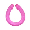Podwójne dildo Double Dones 45 cm wyginane - 1