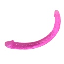 Podwójne dildo Double Dones 45 cm wyginane - 3