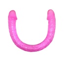 Podwójne dildo Double Dones 45 cm wyginane - 4