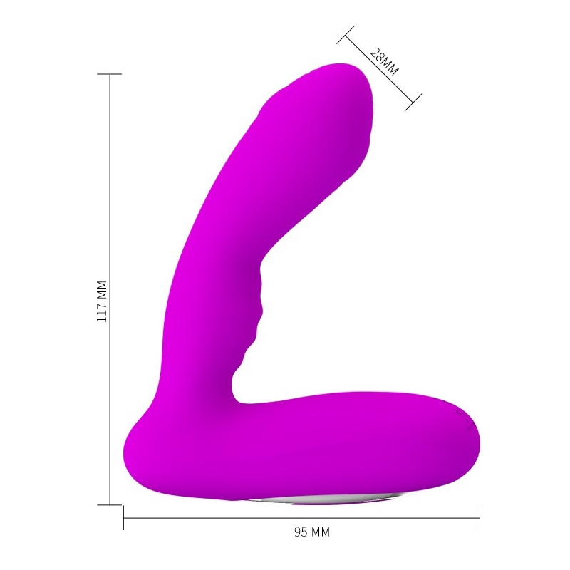 Wibrator prostaty Piper z technologią Thumping, 11,7 cm - 5