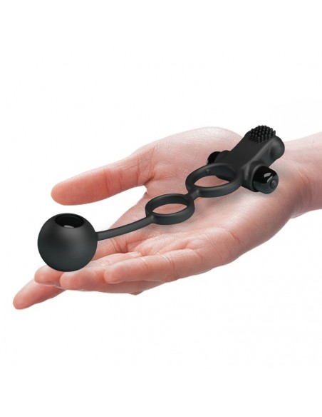 PRETTY LOVE -VIBRATION PENIS SLEEVE IV, 10 vibration functions  - Pierścienie erekcyjne niewibrujące - 6