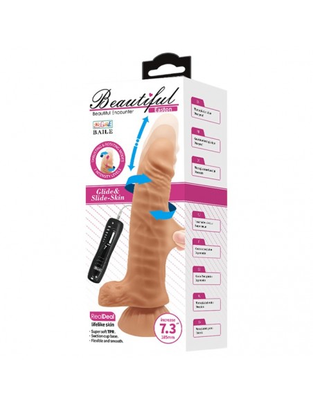 BAILE - Easton , 7 rotation functions Suction base 7 thrusting settings  - Wibratory Realistyczne - 14