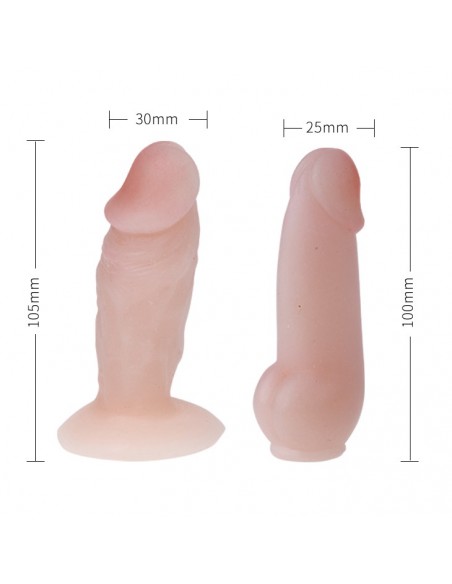 BAILE - JESSICA STRAP ON SET - Strap-ony, dilda na pasku bez wibracji - 6