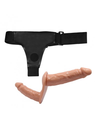 BAILE- DOUBLE DILDOS Strap On - Strap-ony, dilda na pasku bez wibracji - 4