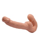 Dildo dwustronne BW-022080 z elastycznym korpusem TPR - 4