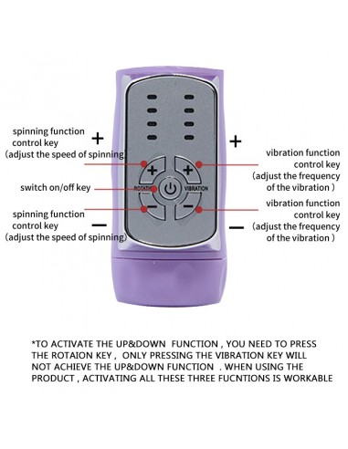 Baile-Deluxe Dream Lover, 12 Vibration Functions Thrusting 4 Rotation Functions  - Wibratory Króliczki - 6