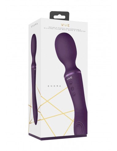 Enora - Wand / Vibrator - Purple - Wibratory Magic Wand - 11