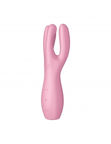 Stymulator-Threesome 3 (Pink) - WIBRATORY DLA PAR - 1